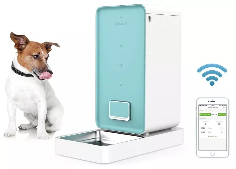 PETKIT Element Smart Pet Container Feeder Blue