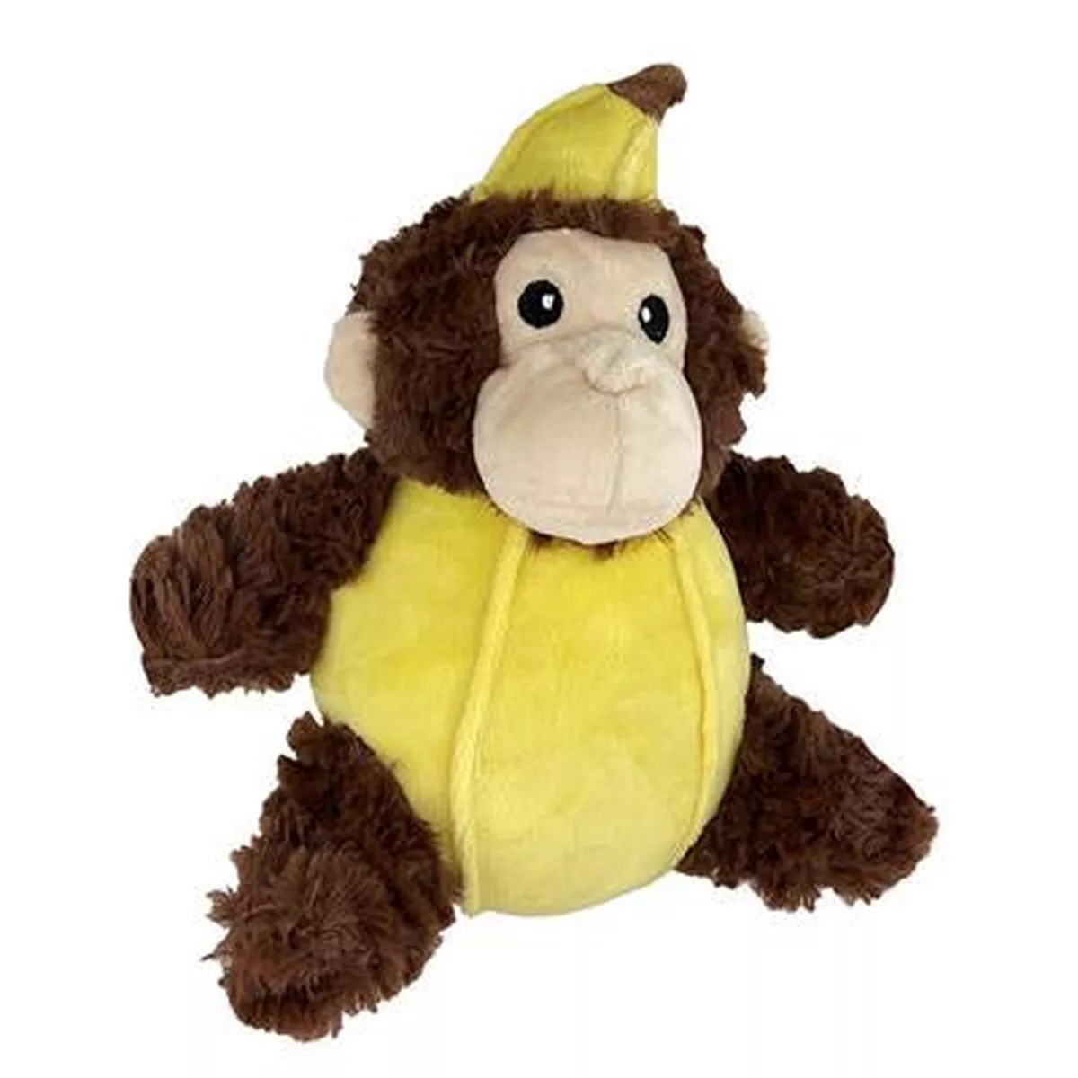 Petlou 12″ Medium Banana Monkey Dog Toy