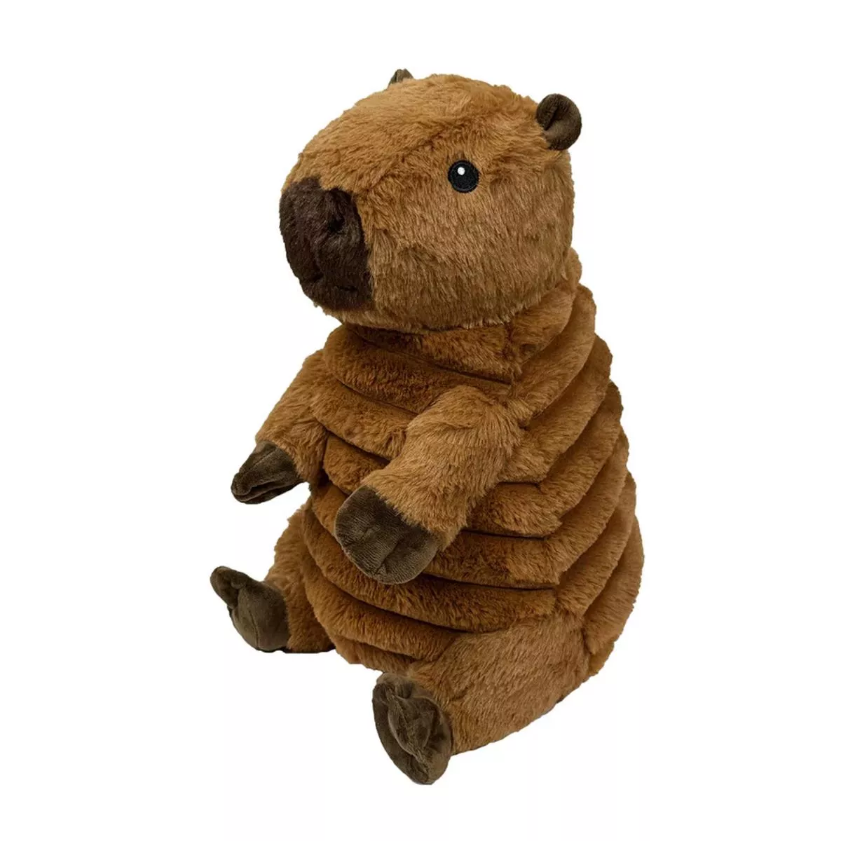 Petlou Ripples Zoo Friends Capybara Dog Toy, 16"