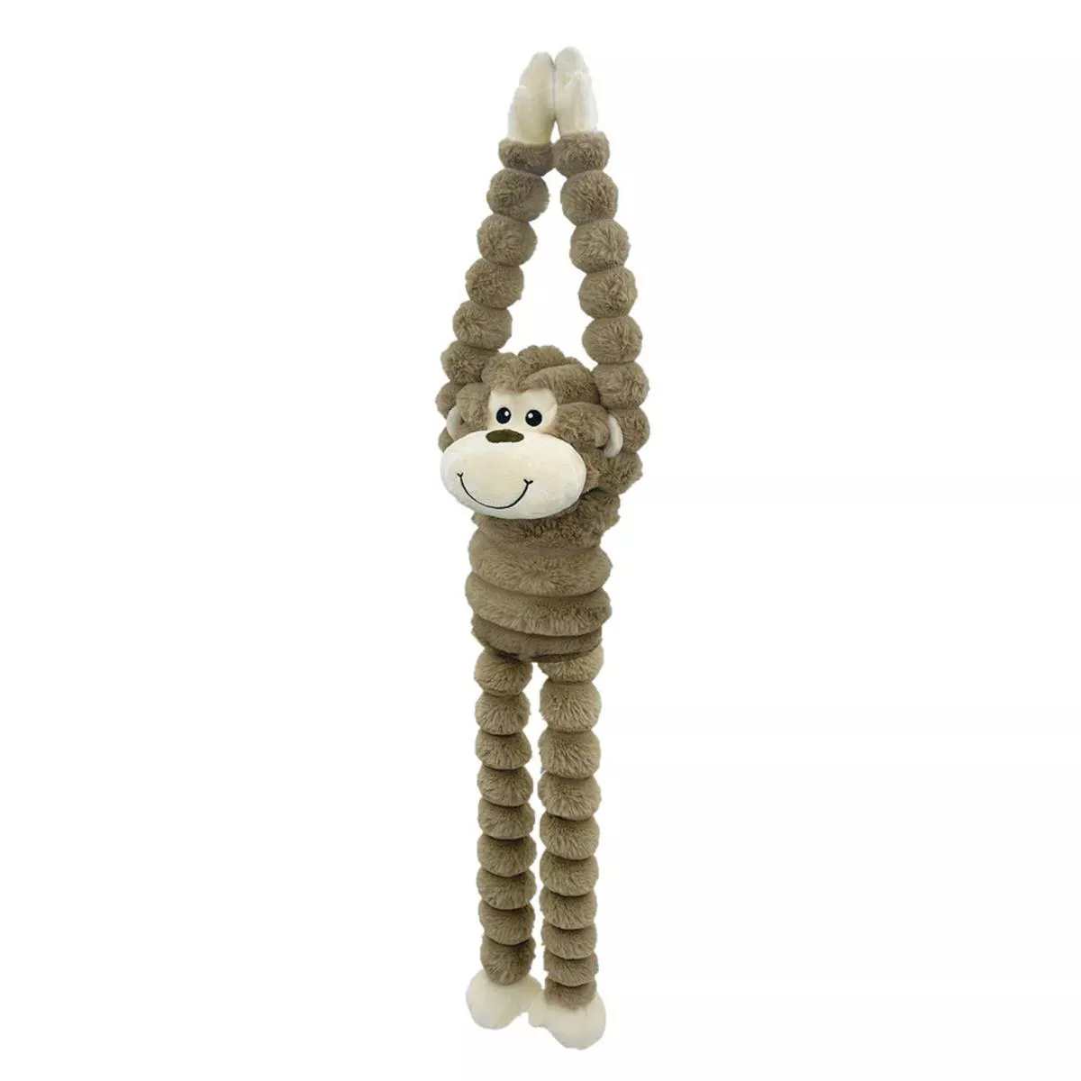 Petlou Zoo Friends Long Legged Monkey Dog Toy, 36"