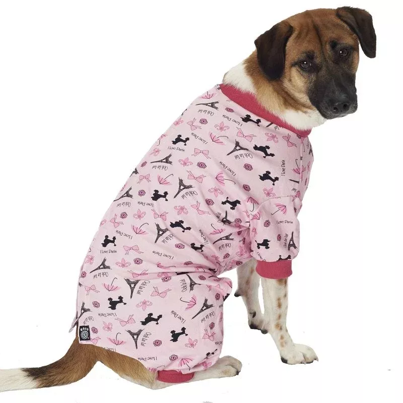 Petrageous I Love Paris Dog Pajamas