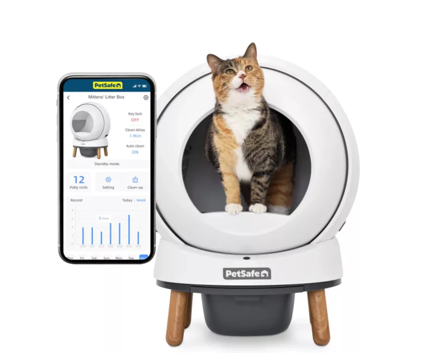 Petsafe SmartSpin Self Cleaning Litter Box