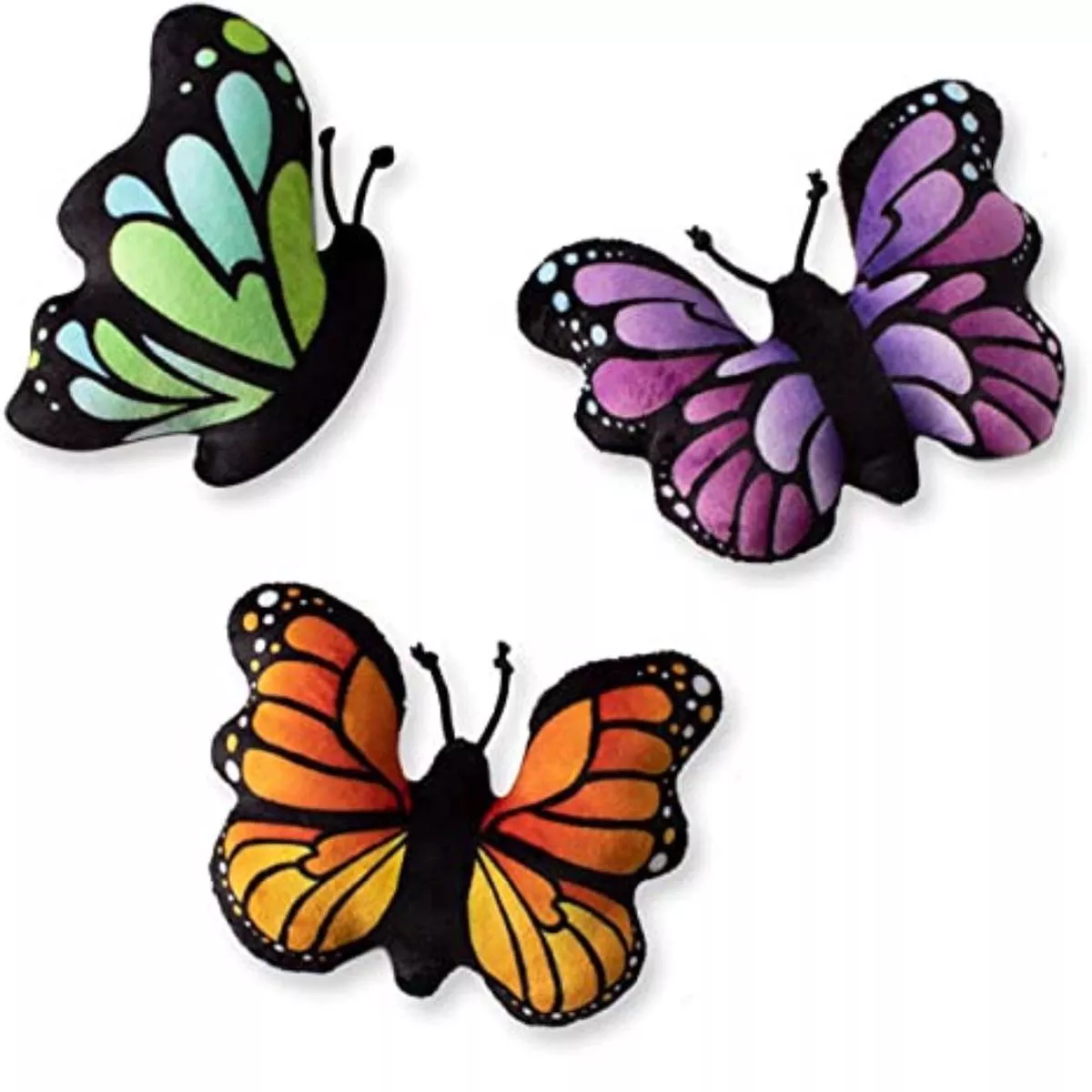 Petshop by Fringe Studio – Dog Toy Butterflies 3 Pc Small Toy Set