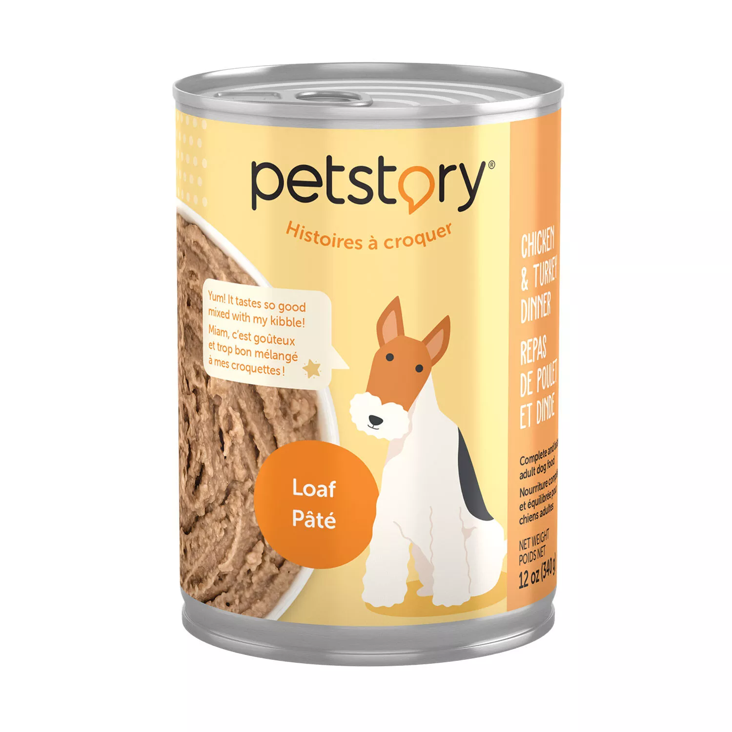 Petstory, Chicken & Turkey Loaf in Gravy - Wet Dog Food