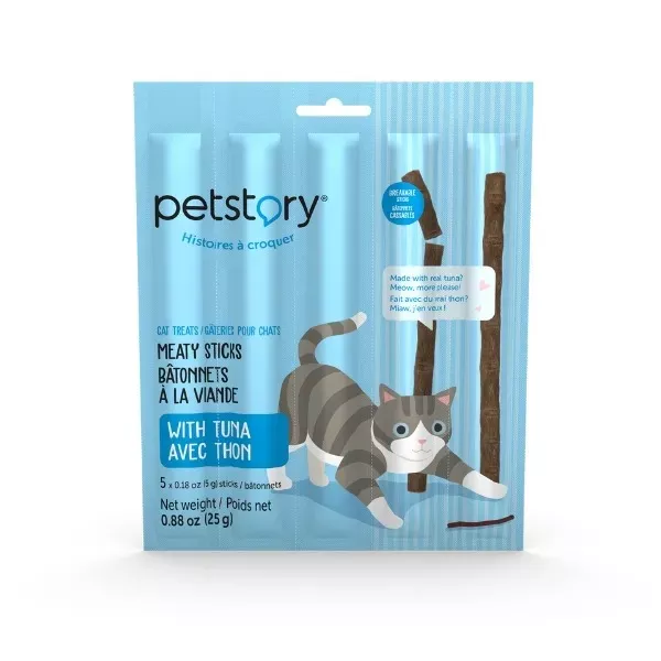 Petstory Meaty Sticks Cat Treats - Tuna
