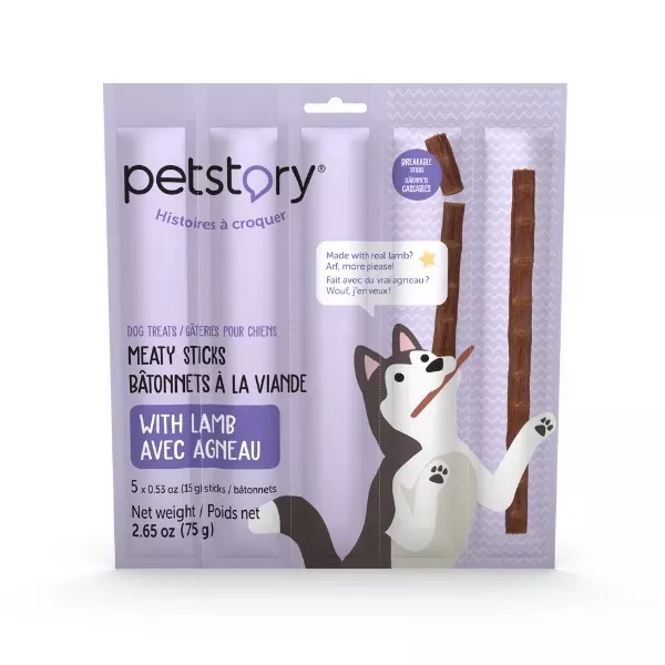 Petstory Meaty Sticks Dog Treats - Lamb