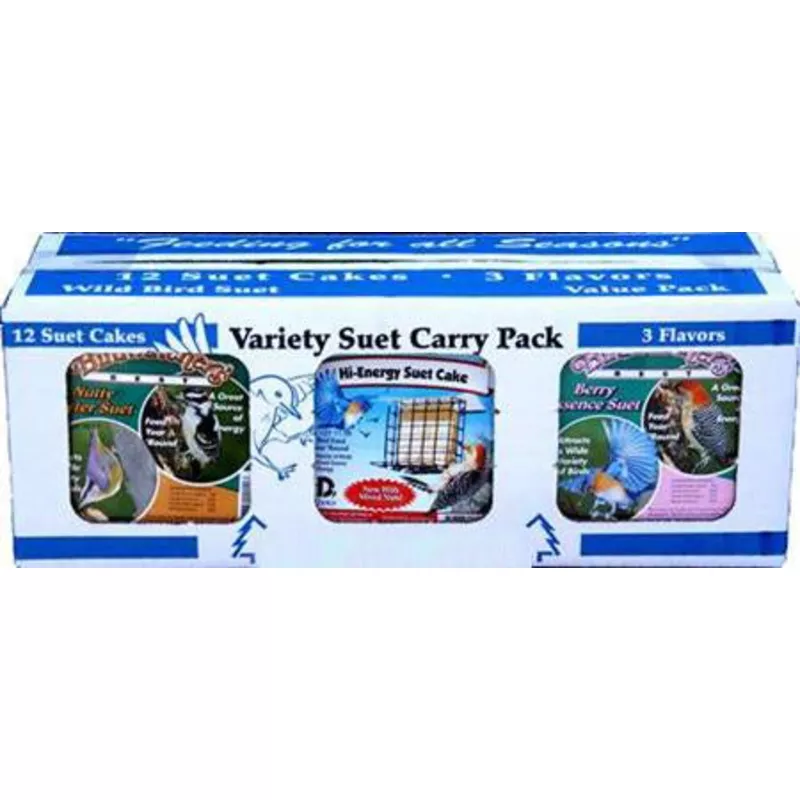 Pine Tree Farms Wild Bird Suet 11oz Variety 12pk