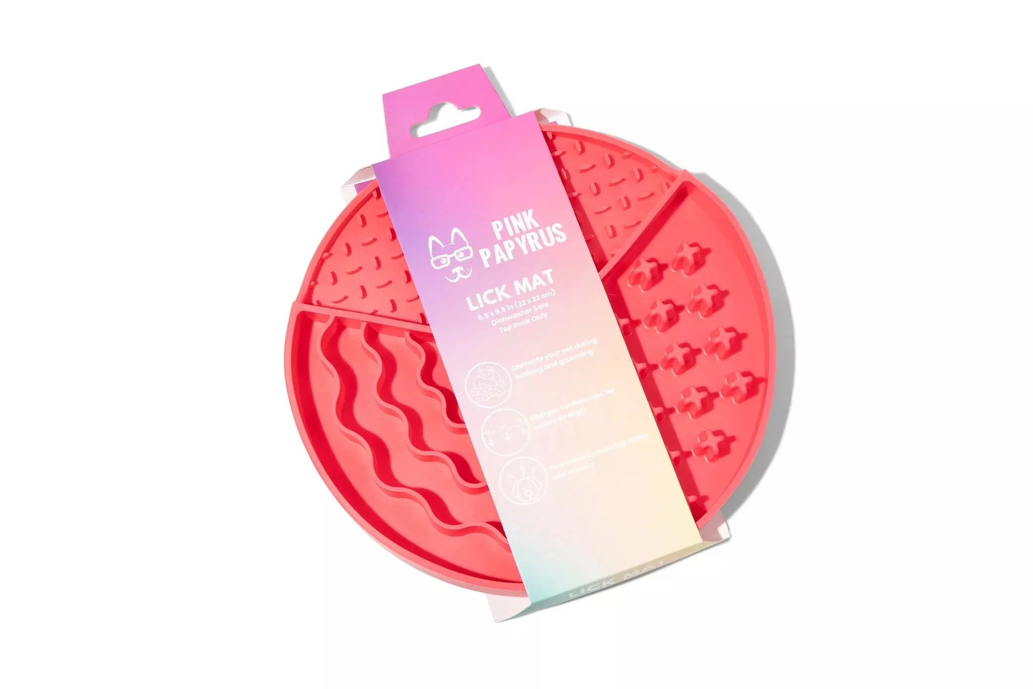 Pink Papyrus Lick Mat