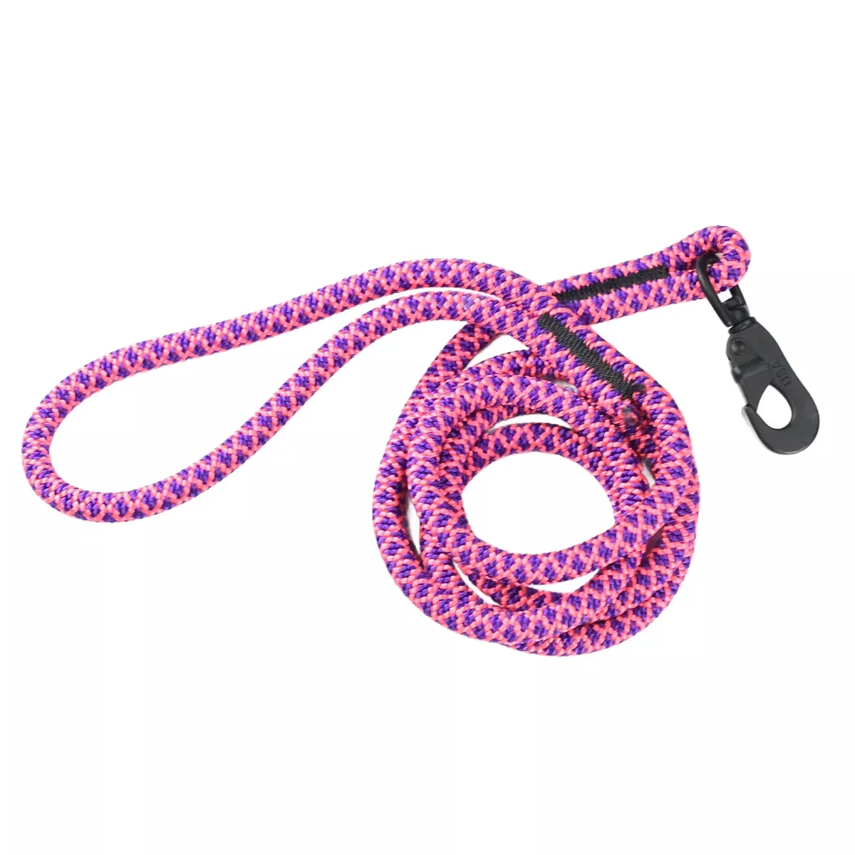 Pink/Purple Rope Dog Leash 6'