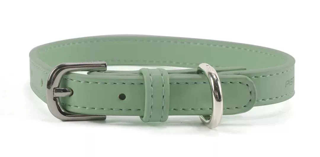 Pistachio Vegan Leather Collar - Pistachio