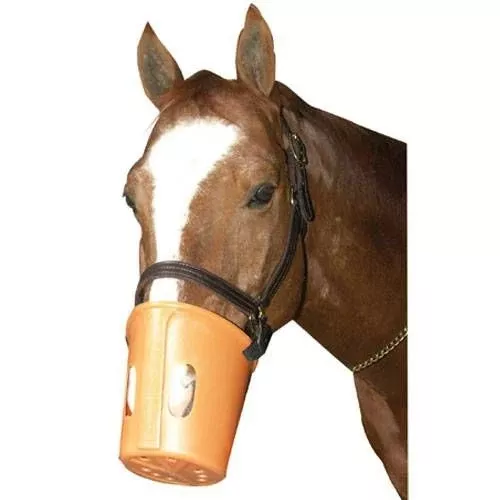 Plastic Anti-Grazing Muzzle Tan
