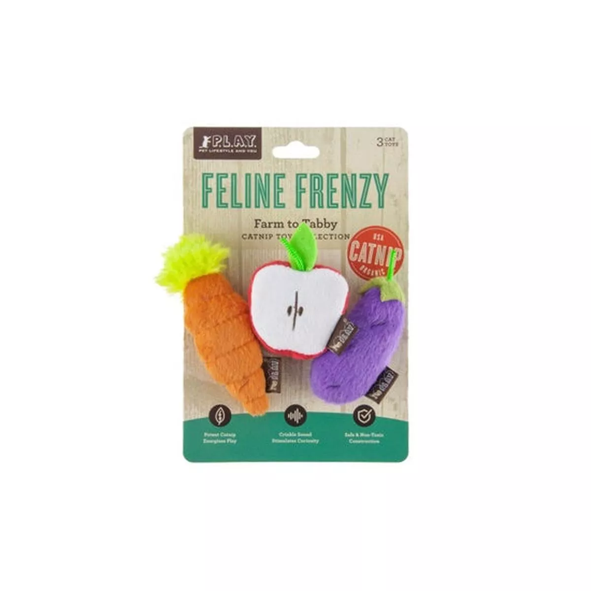 PLAY Feline Frenzy Farm to Tabby 3 Pack
