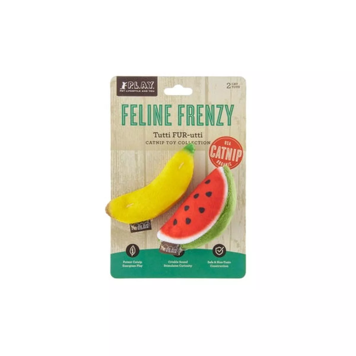 PLAY Feline Frenzy Tutti Fur-utti 2 Pack