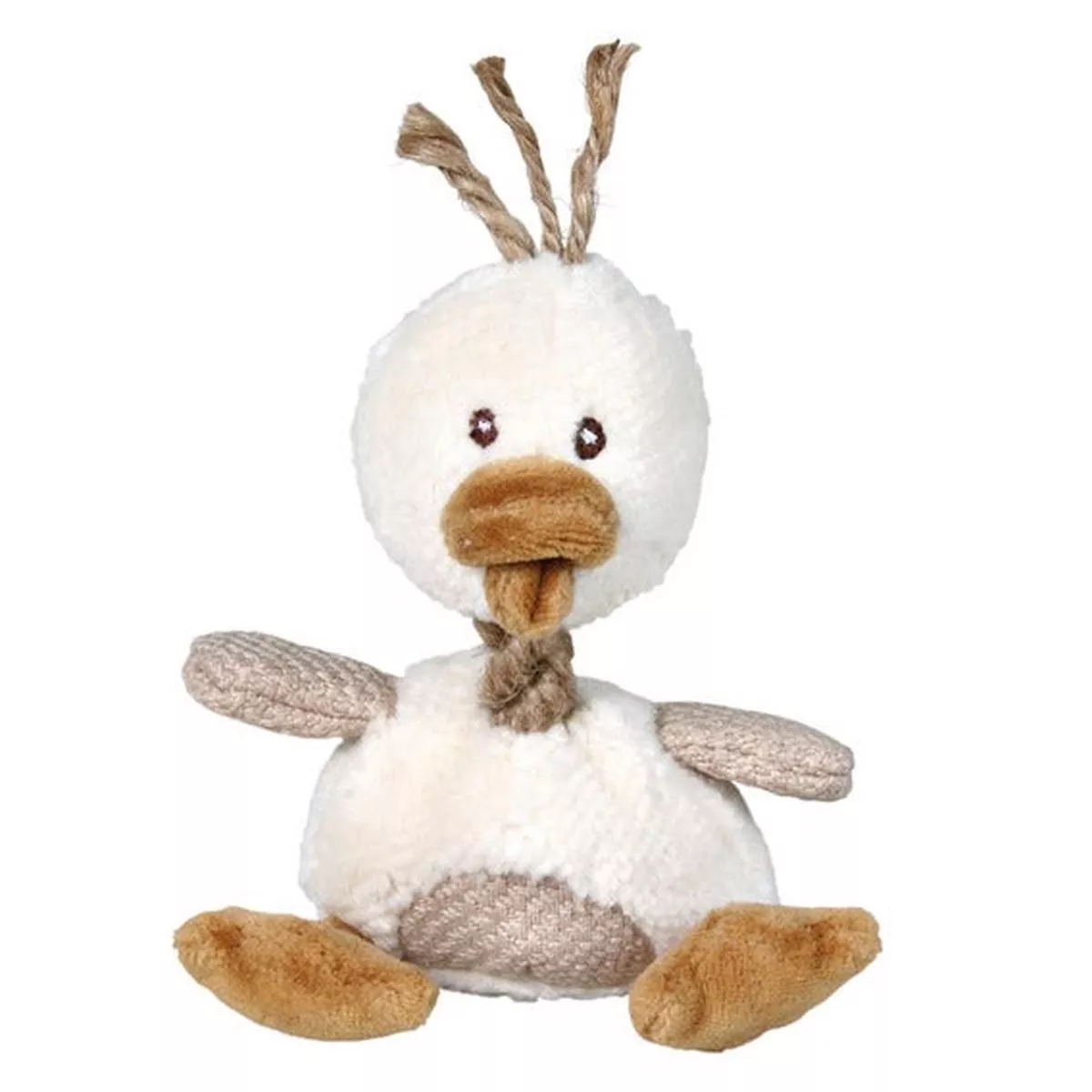 Plush Duck Dog Toy