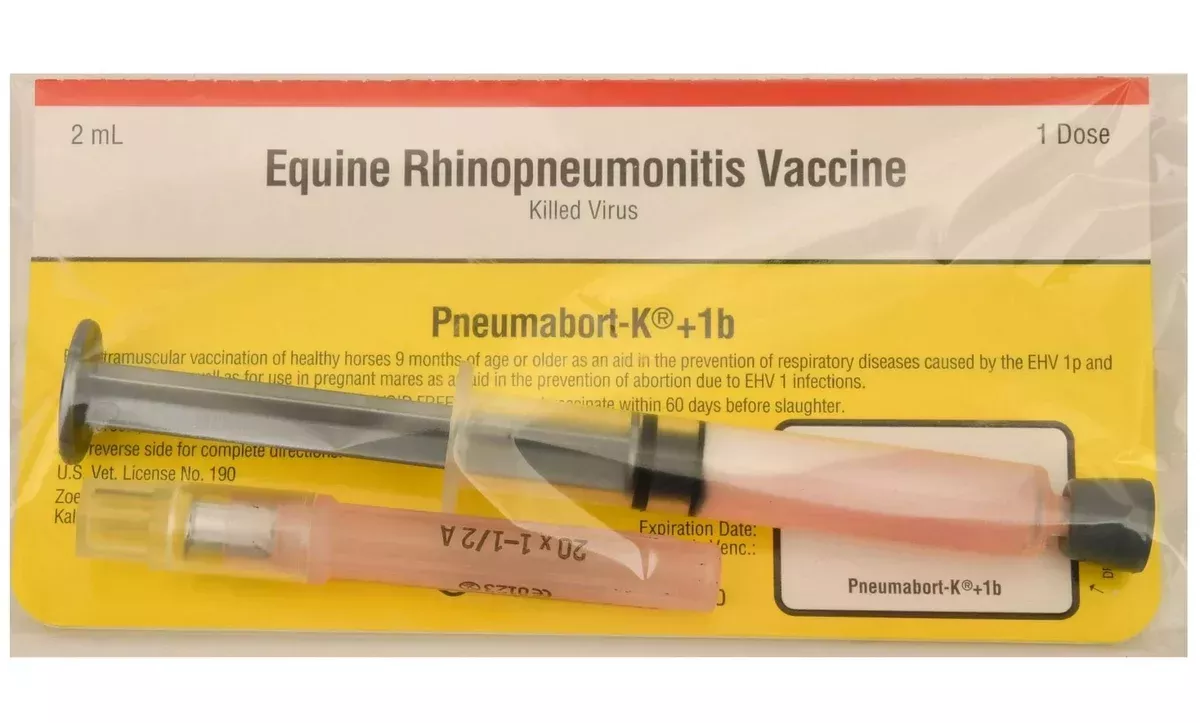 Pneumabort K +1b Vaccine for Horses