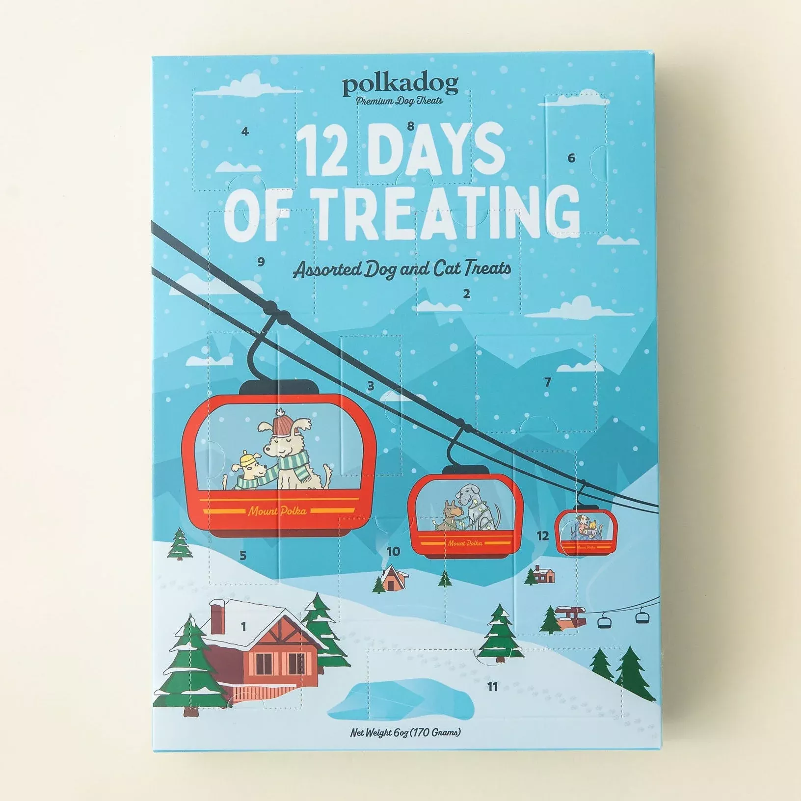 Polka Dog 12 Days of Treating Advent Calendar