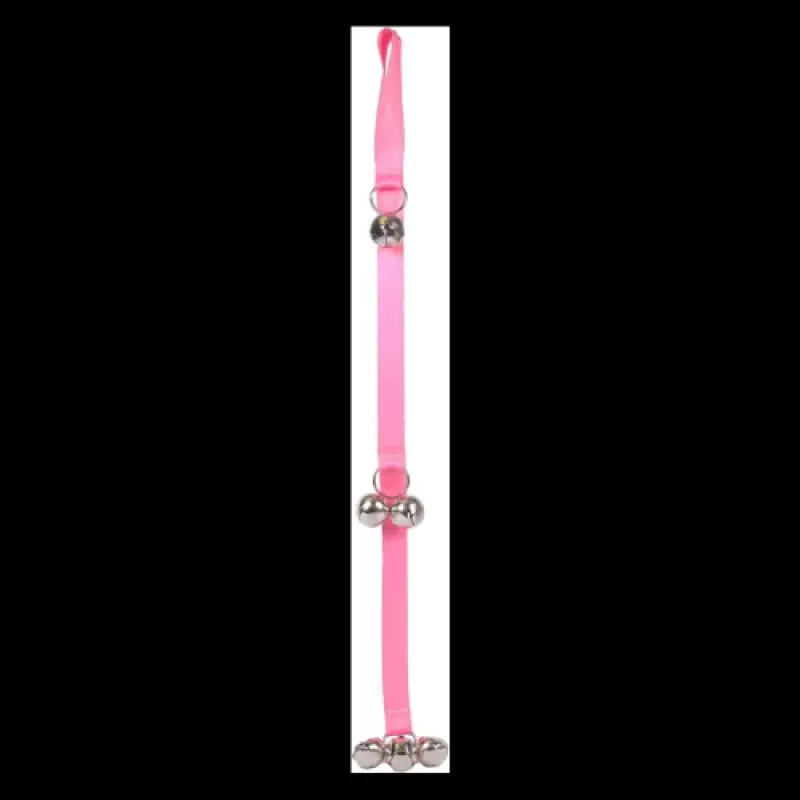 Poochie Pets PoochieBells Dog Doorbells Classic Solid Pink