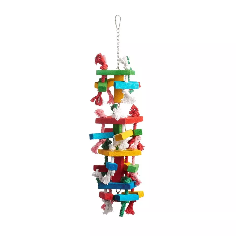 Prevue Pet Tower Bird Toy 6X6X21