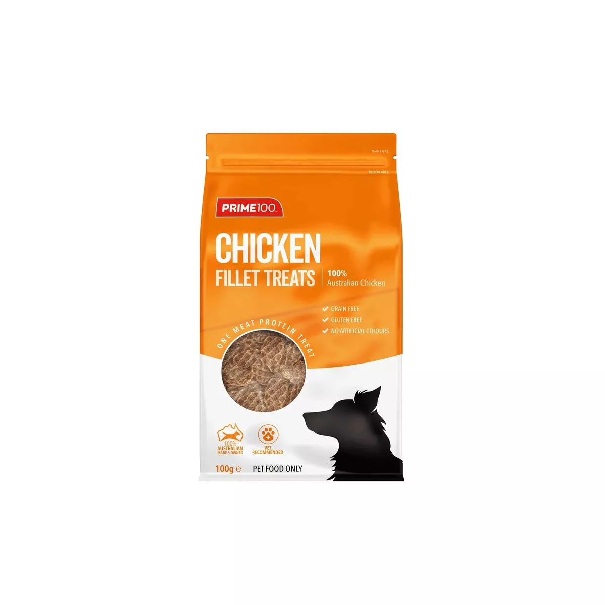 Prim100 - SPT Fillet Chicken Dog Treats 100g