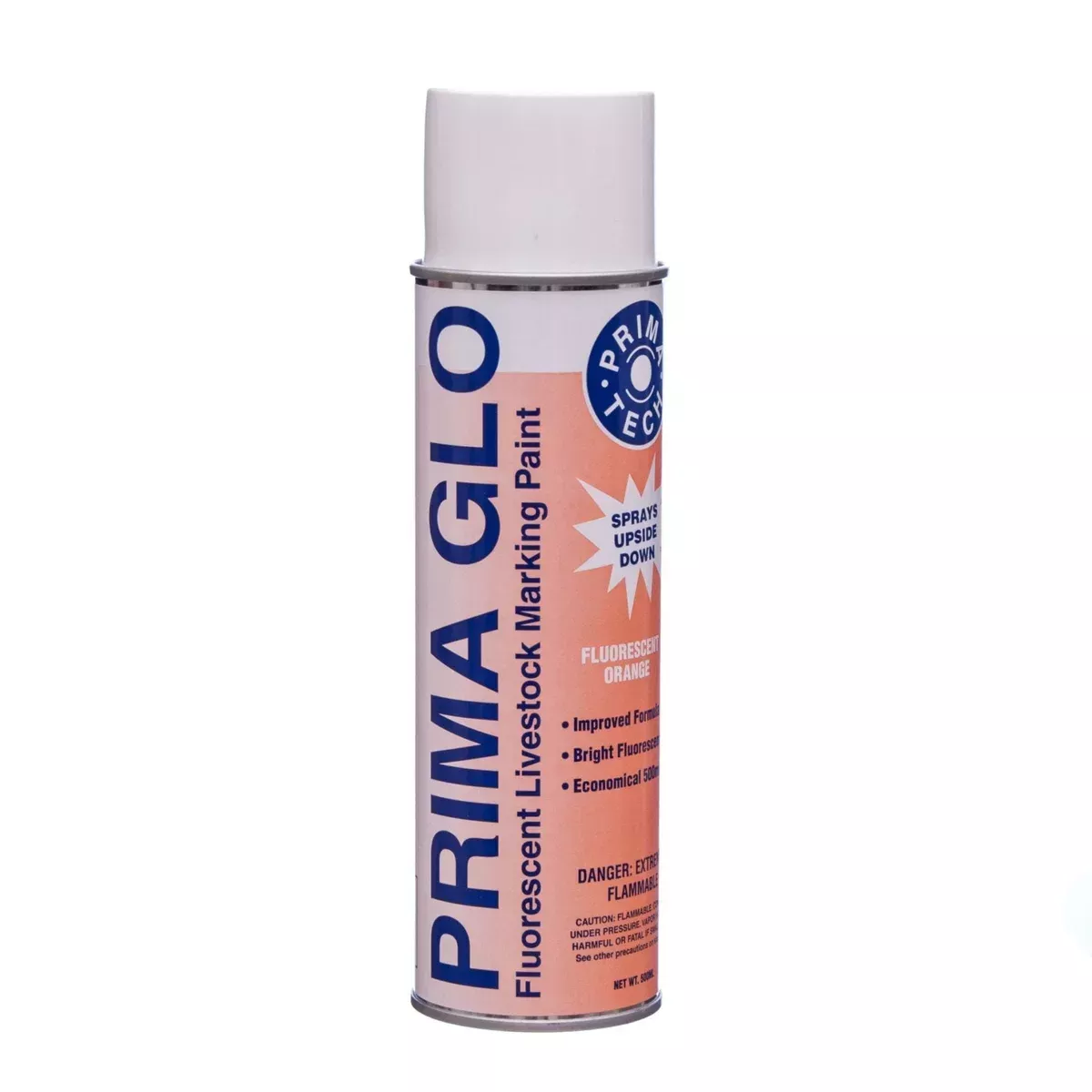 Prima Glo Marking Spray-On Fluorescent Livestock Marking Paint