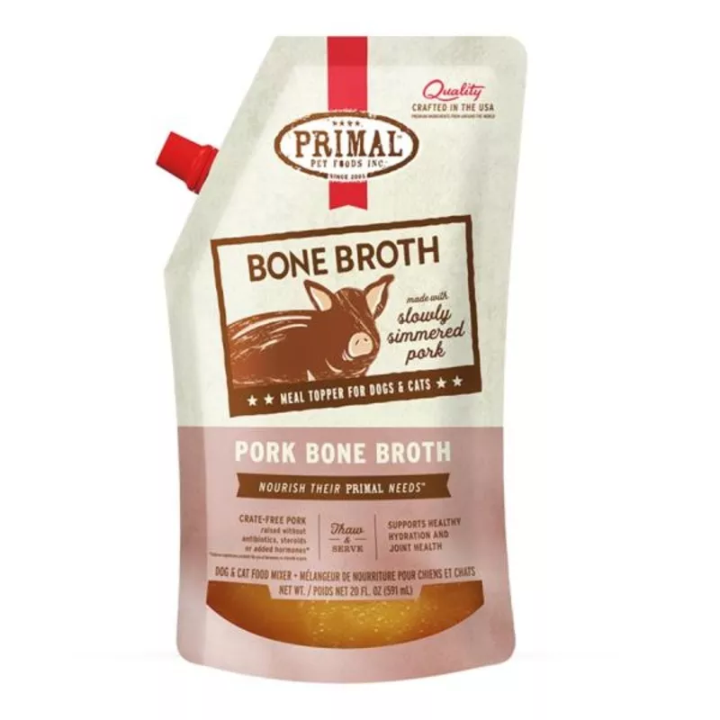 Primal Bone Broth Pork 20oz