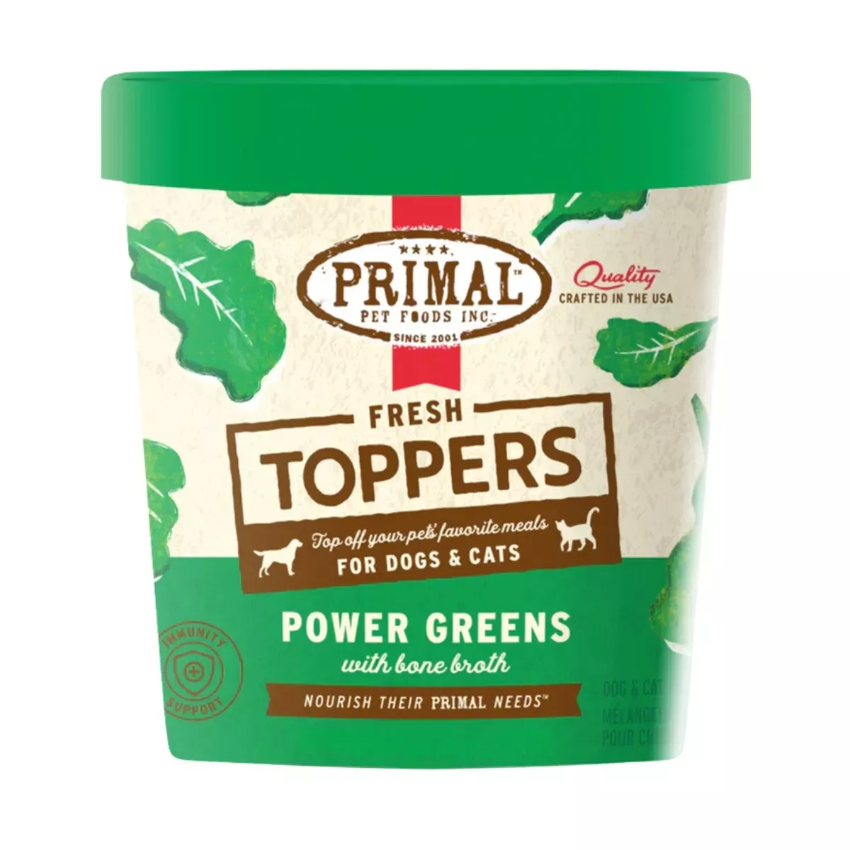 Primal Fresh Toppers - Power Greens Recipe