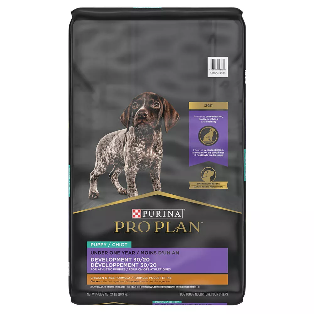 Pro Plan, Puppy, Sport Development 30/20 - Chicken&Rice - 10.9 kg - Dry Dog Food