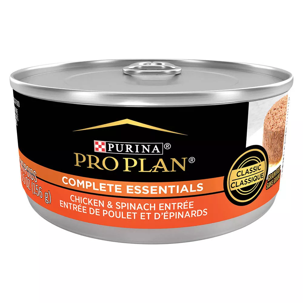 Pro Plan Wet Cat Complete Essentials Grain Free Chicken & Spinach Entrée 156g
