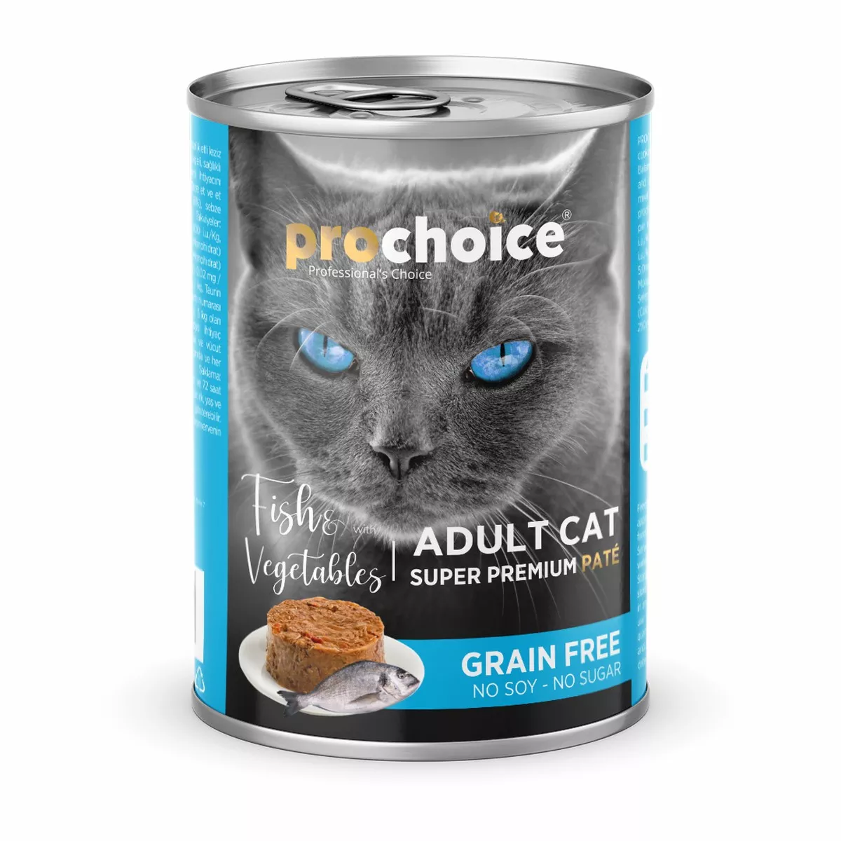Prochoice Can Fishes & Vegetables Pate 400g