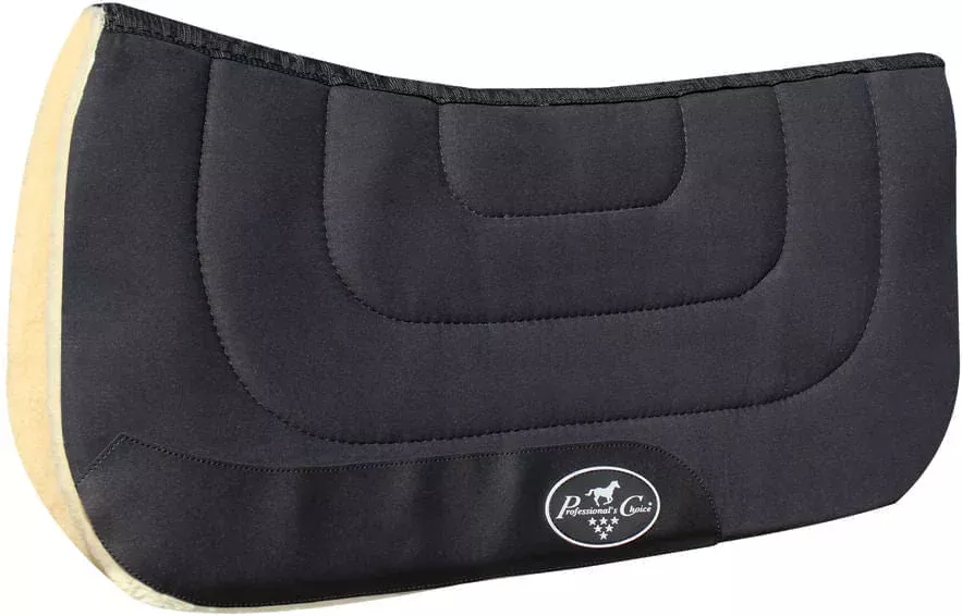 Professional's Choice Contoured Wool Saddle Pad, 31" x 32"