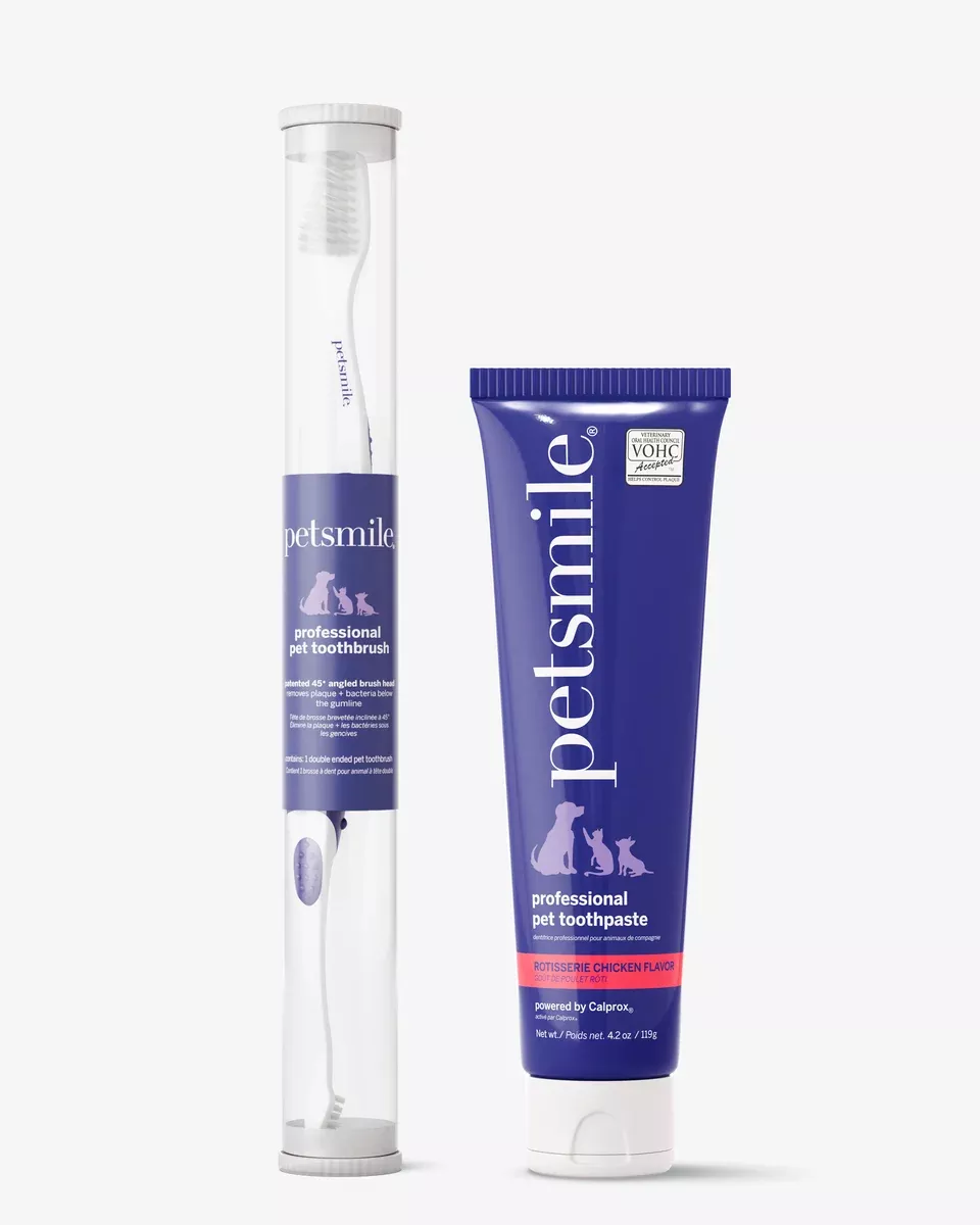 Professional Toothpaste Rotisserie Chicken Large & Professional Pet Toothbrush