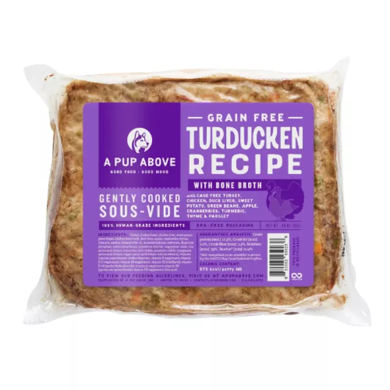 A Pup Above Grain-Free Turducken Gently Cooked Dog Food