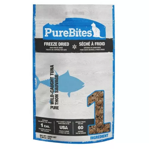 PureBites, Freeze Dried Tuna Cat Treats, 0.88 Oz