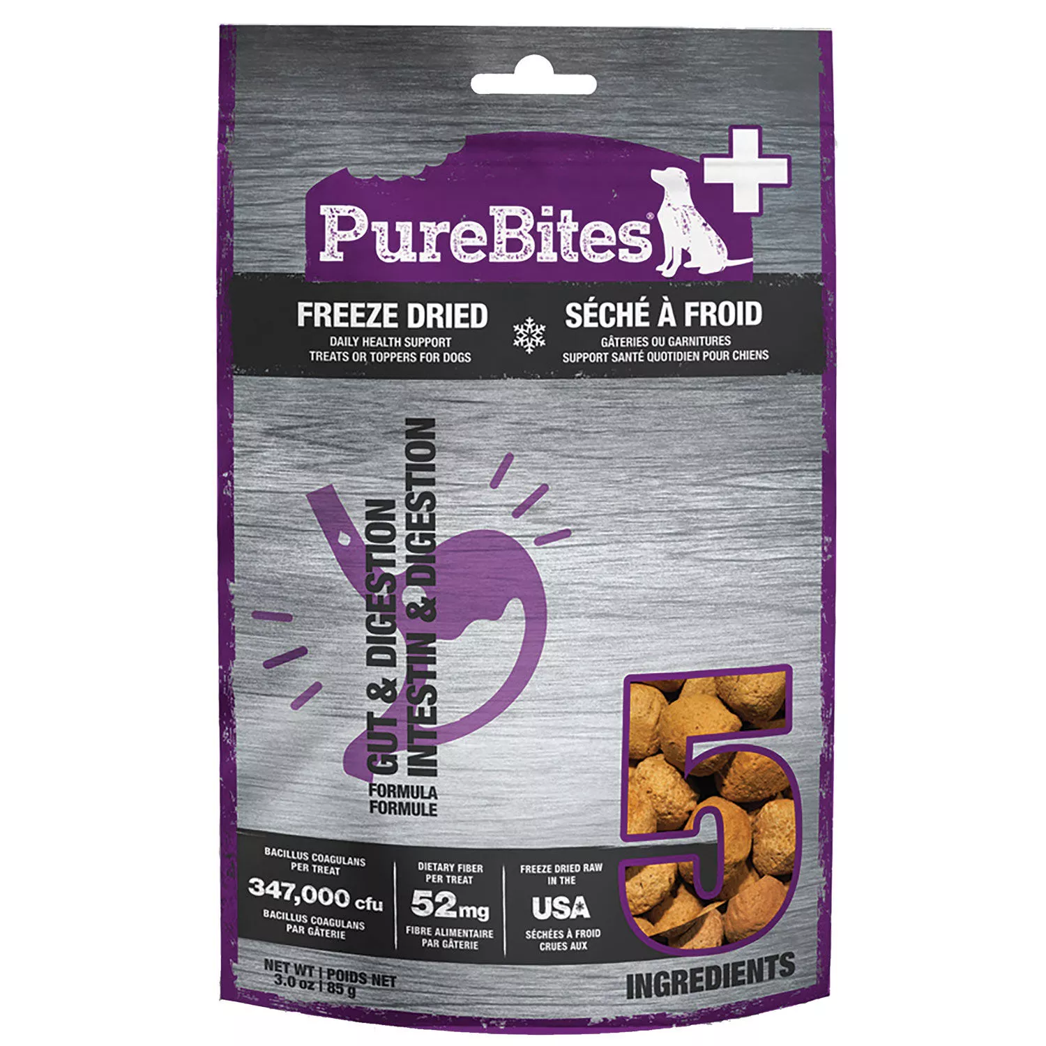 PureBites, Mid Size Plus - Gut & Digestion Dog Treat