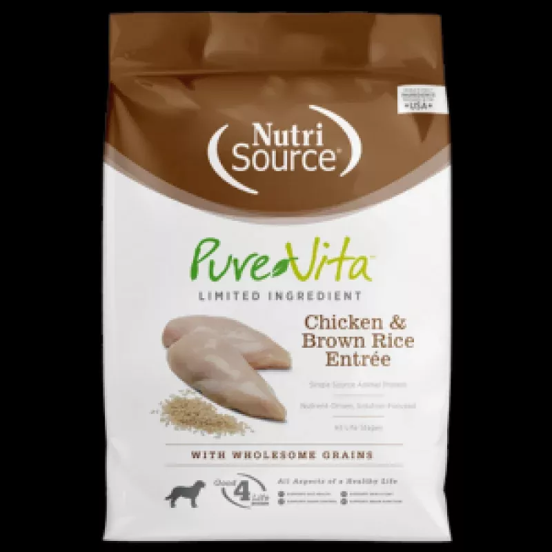 PureVita Chicken & Brown Rice Dry Dog Food