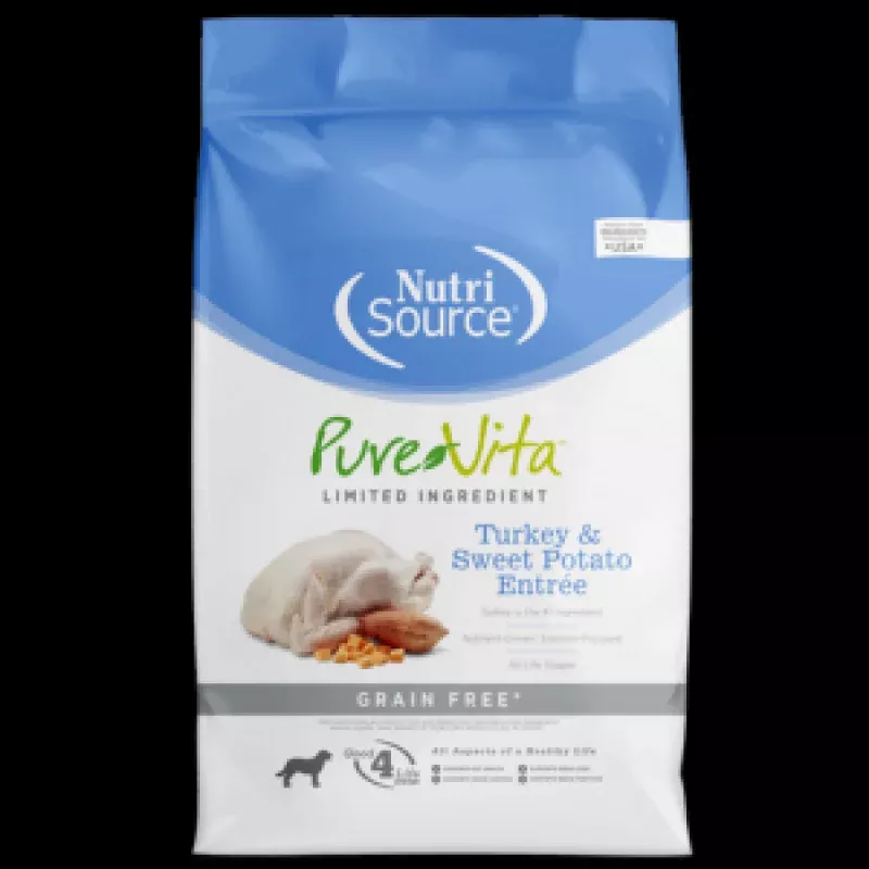 PureVita Grain-Free Turkey & Sweet Potato Dry Dog Food