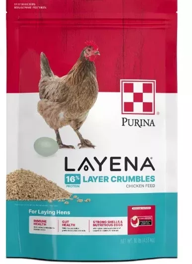 Purina Layena Crumbles Chicken Food
