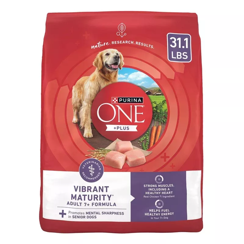 Purina ONE +Plus Senior Dog Dry Food – Chicken, Low Ash, With Vitamins Flavor^Chicken|||Size^31.1 Lb – Creating a Sanctuary for Your Pets and Visiting Wildlife