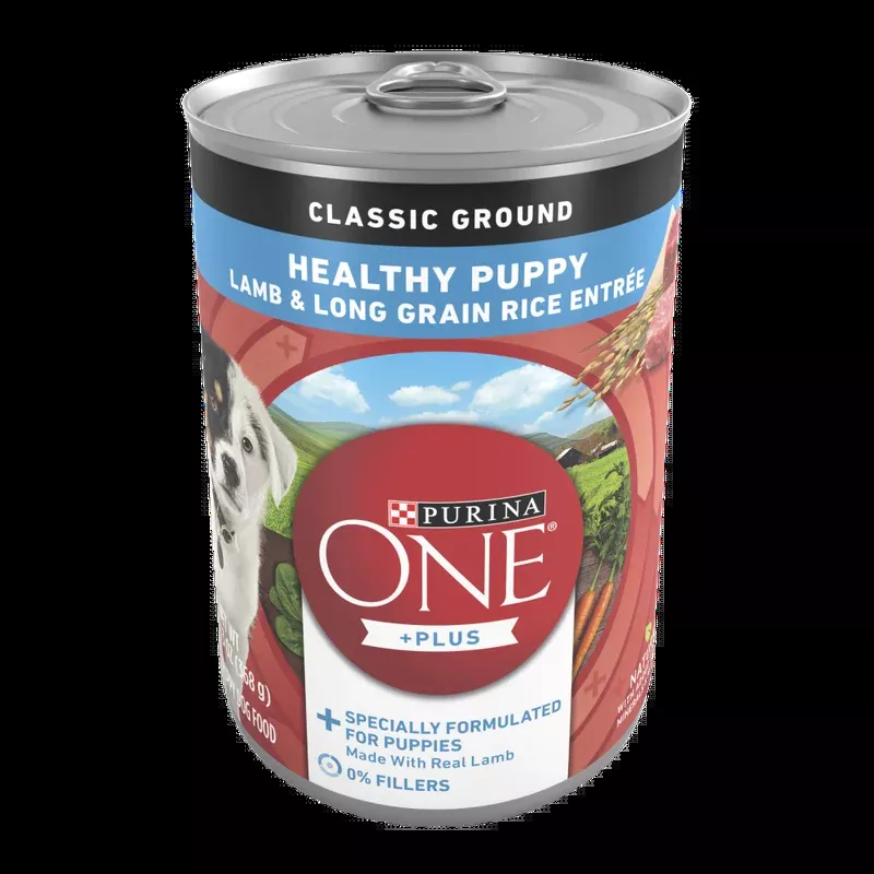 Purina ONE SmartBlend Classic Ground Lamb & Long Grain Rice Canned Dog Food