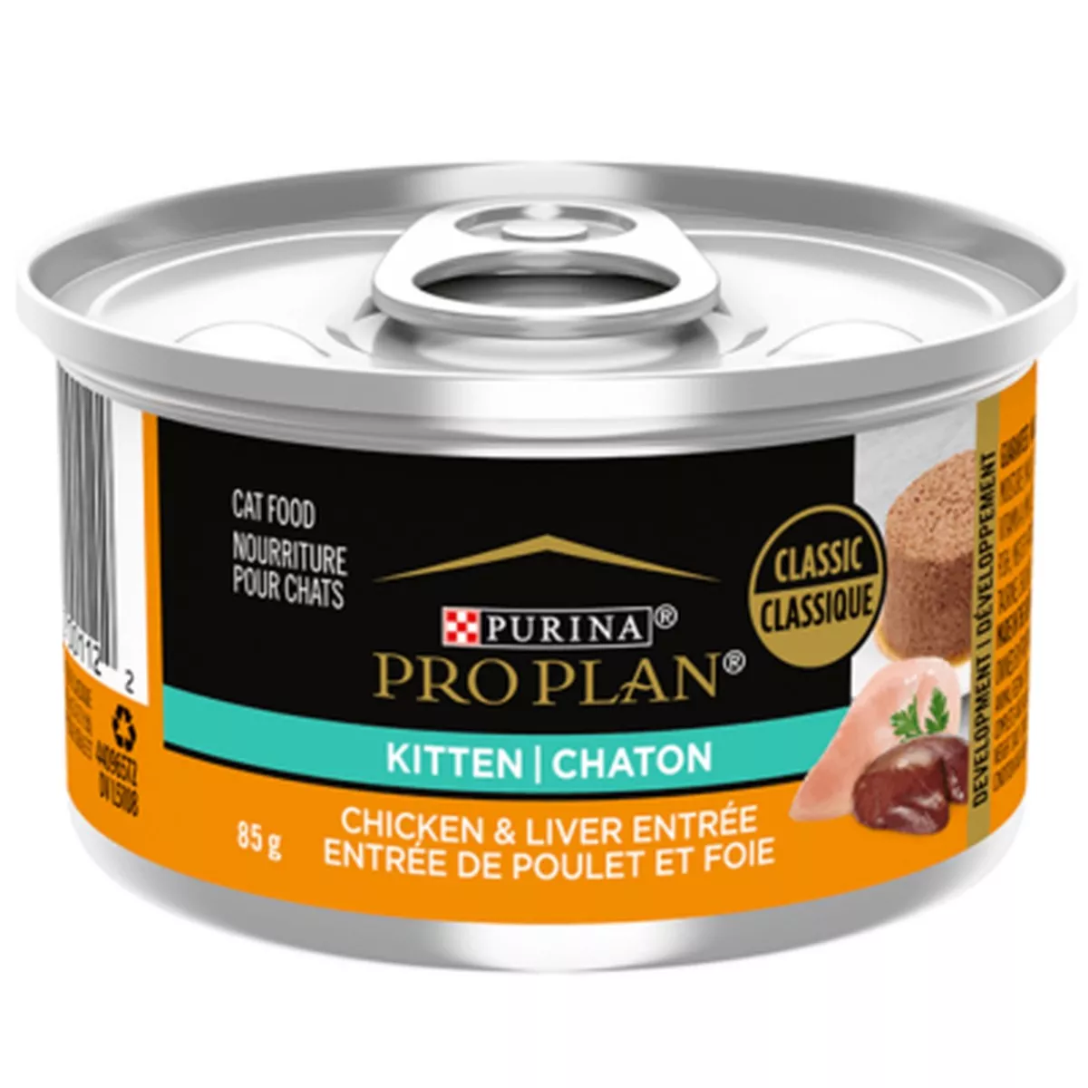 Purina Pro Plan Chicken and Liver Canned Kitten Food