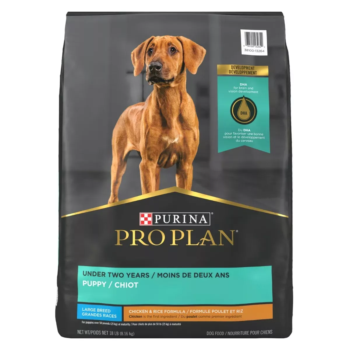 Purina Pro Plan Large Breed Puppy Food – Chicken & Rice Formula