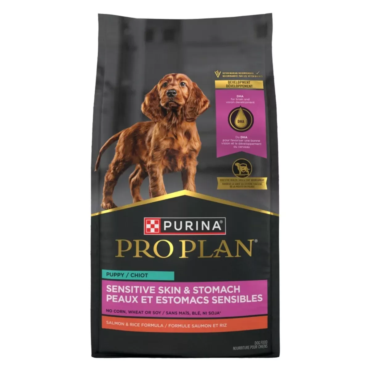 Purina Pro Plan Sensitive Skin & Stomach Puppy Food – Salmon & Rice Formula