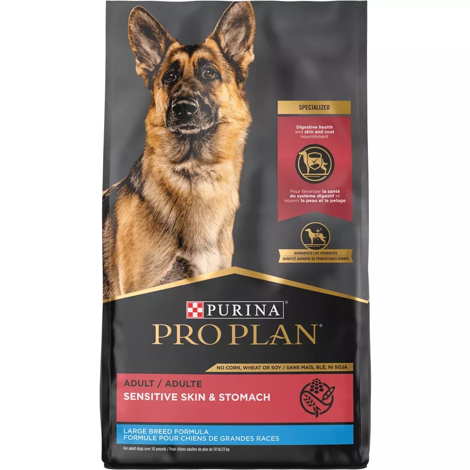 Purina Pro Plan Specialized Sensitive Skin & Stomach With Probiotics Large Breed Dry Dog Food