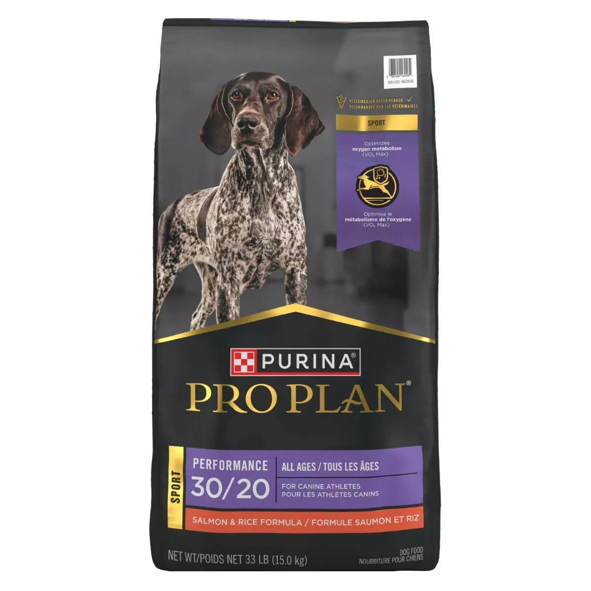 Purina Pro Plan Sport Performance 30/20 Dog Food – Salmon & Rice Formula