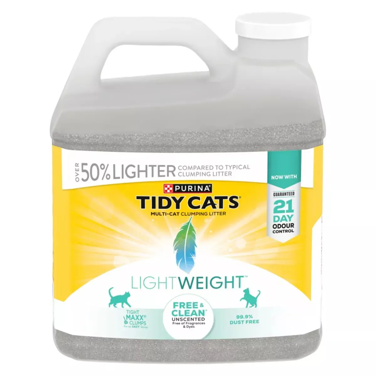 Purina Tidy Cats Lightweight Cat Litter - Free & Clean Unscented