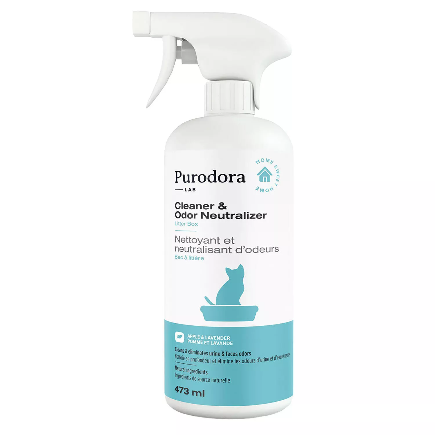 Purodora Lab, Litter Box Cleaner & Odor Neutralizer