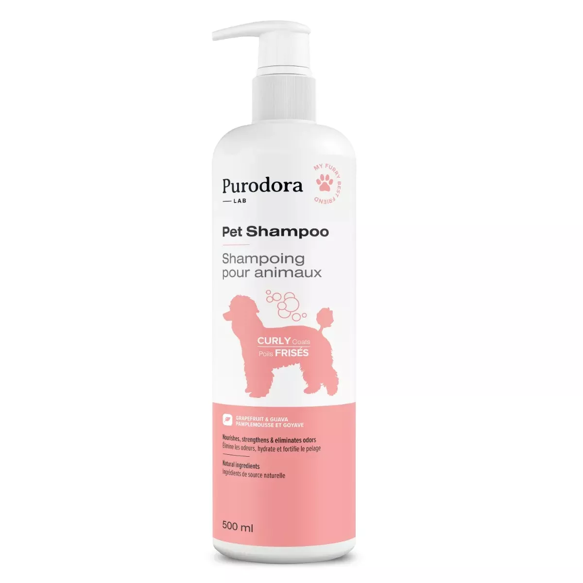 Purodora Lab Pet Shampoo - Curly Coats Formula
