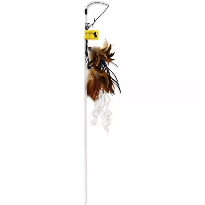 PURRfect Crunchy Feather Cat Toy
