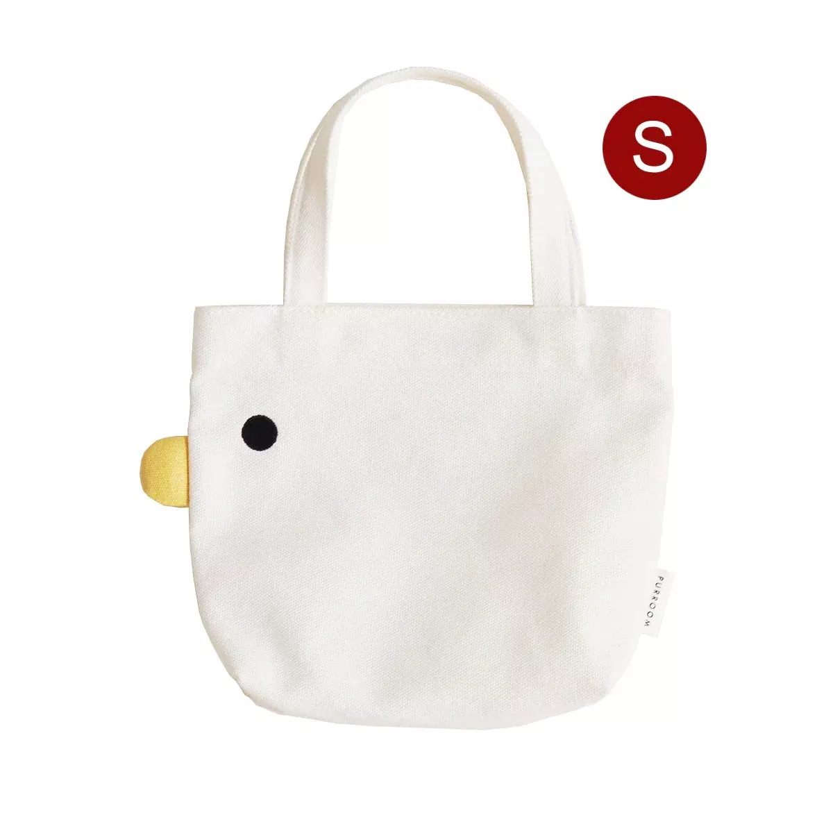 PURROOM Chick Canvas Tote Bag Small (For Human)