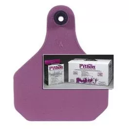 Python Purple Insecticide Ear Tags 100 Count